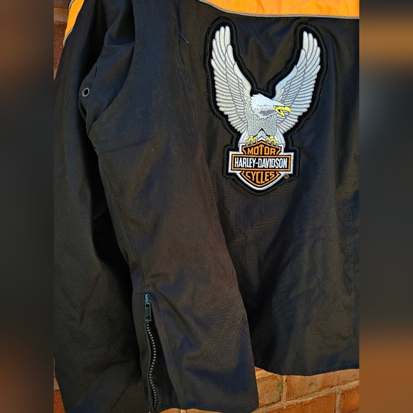 Harley Davidson Motorcycle Heritage Softail Daniel Donovan Jacket Biker Coat 4XL - Picture 9 of 16